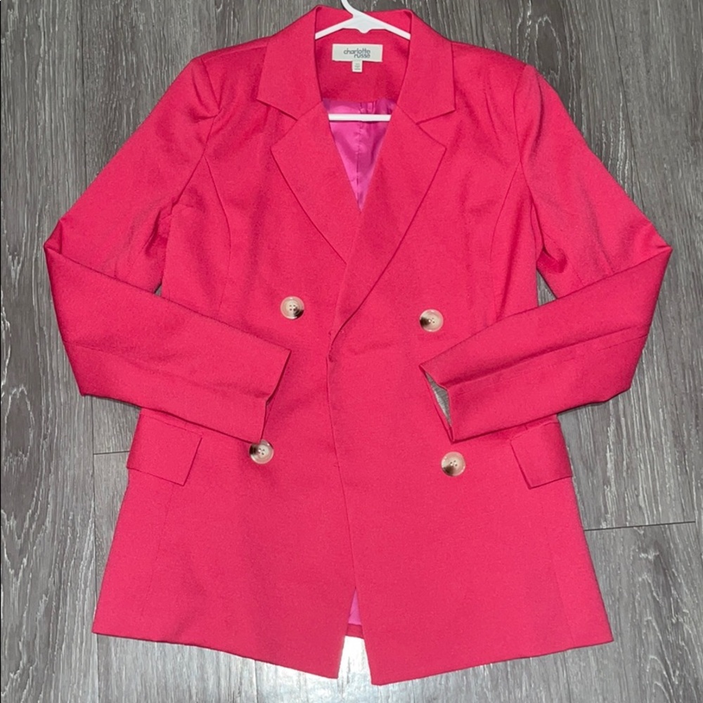 Hot pink blazer